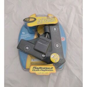 Mad Catz 4-Player Multiport Controller/Memory Card Adapter For PlayStation 2 NEW